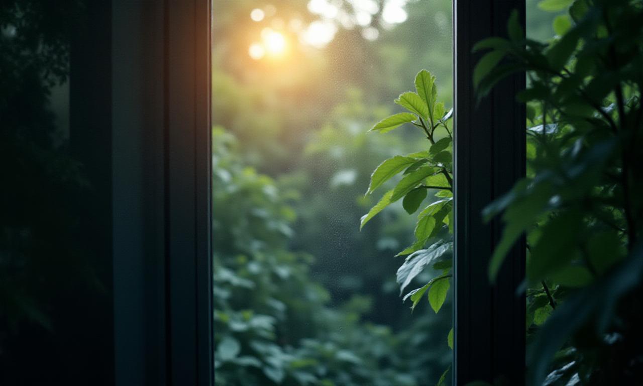 Artystyczna wizja bezpiecznego, zamkniętego ogrodu